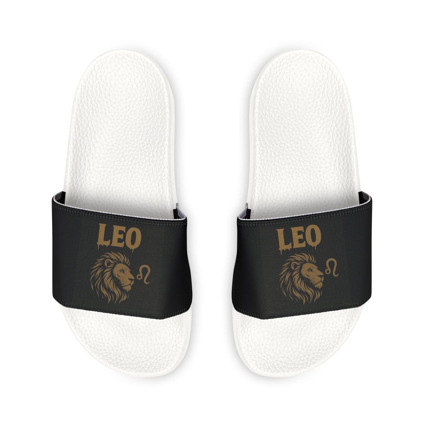 Leo Sandals, Astrology Sandals for Kids, Fun Summer Slides, Birthday Gift for Leo, Personalized Kids Footwear