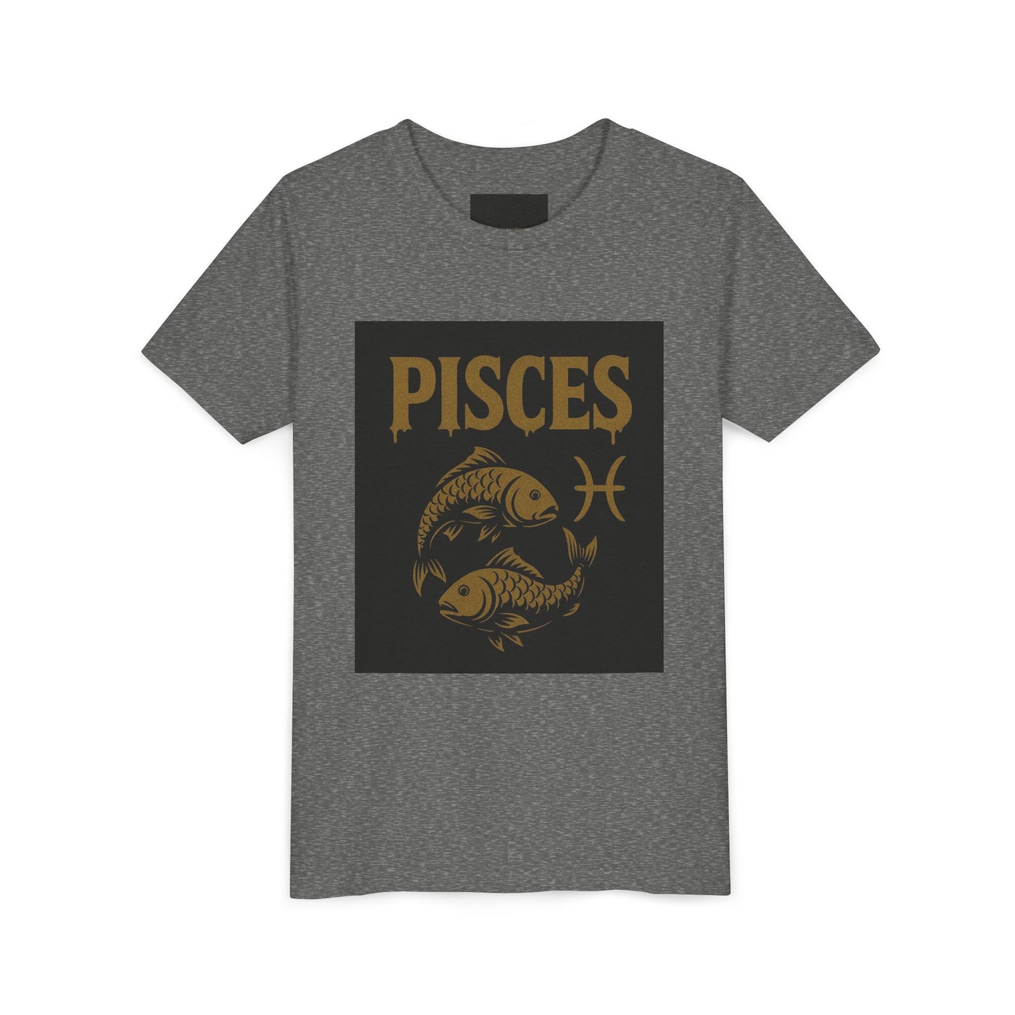 Gemini Wolf Youth Short Sleeve Tee - Astrology Shirt, Birthday Gift, Zodiac Apparel, Unique Tee for Kids