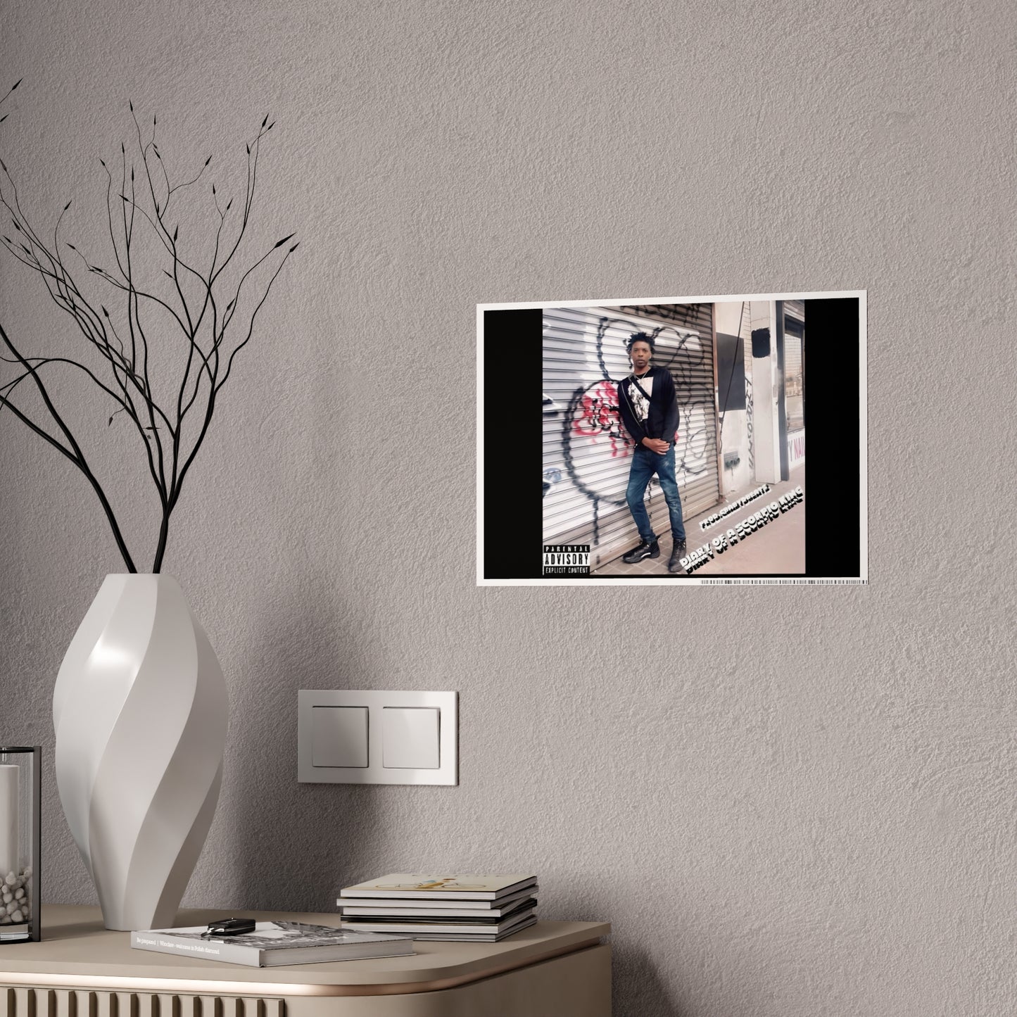 Glossy Art Print - Inspirational Decor, Urban Wall Art, Modern Home Decor, Motivational Poster, Unique Gift Idea