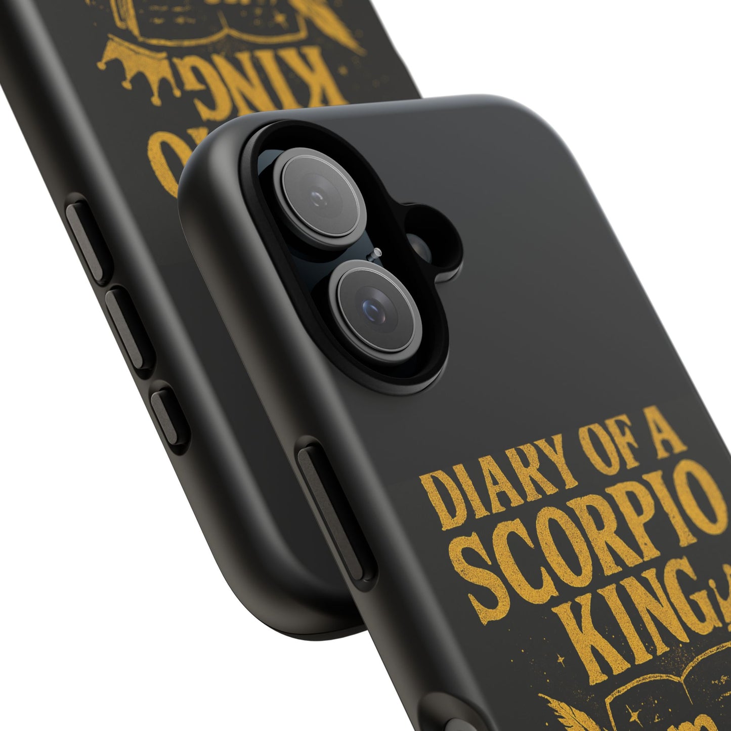Scorpio King Phone Case - Diary of a Scorpio King, Tough Phone Cover, Zodiac Gifts, Astrology Accessory, Durable Protection