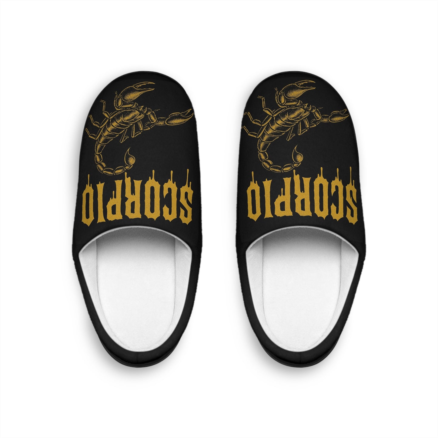 Scorpio Slippers - Cozy Comfort for Astrology Lovers, Perfect Gift for Birthdays, Relaxation, Home Decor