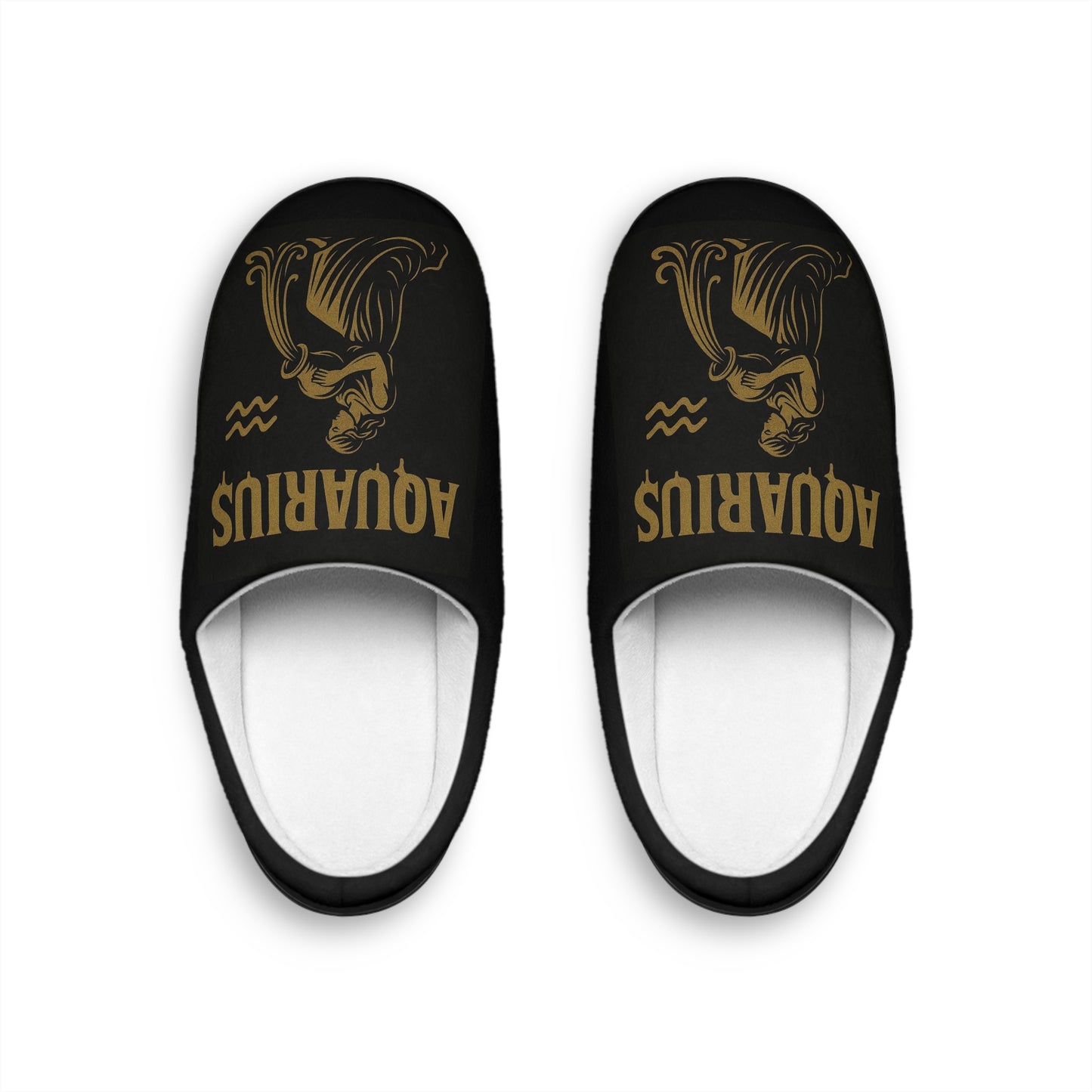 Aquarius Slippers for Cozy Home Vibes, Astrology Gifts, Comfortable House Shoes, Relaxation Essentials, Zodiac Slippers