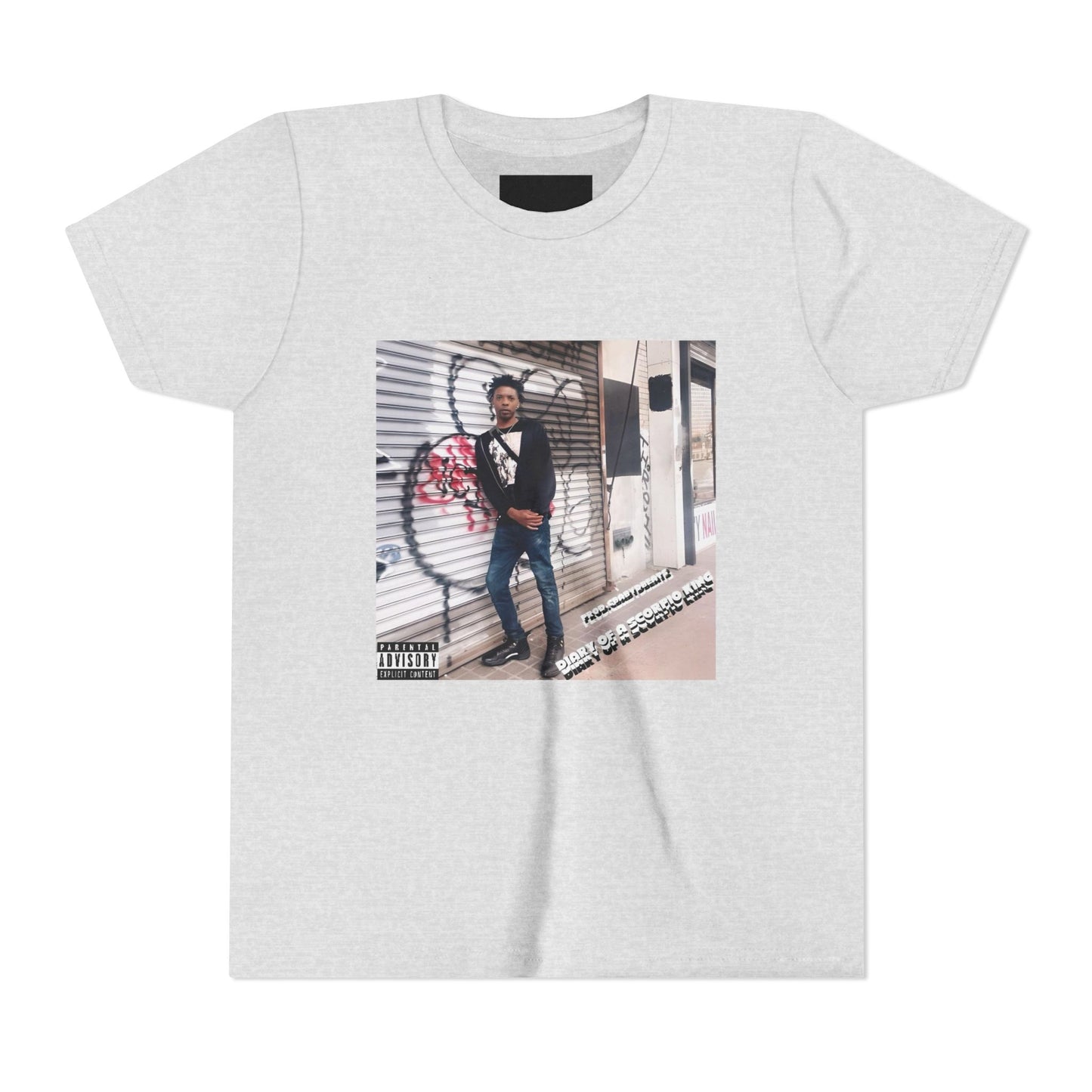 Gemini Wolf Youth Short Sleeve Tee - Astrology Shirt, Birthday Gift, Zodiac Apparel, Unique Tee for Kids