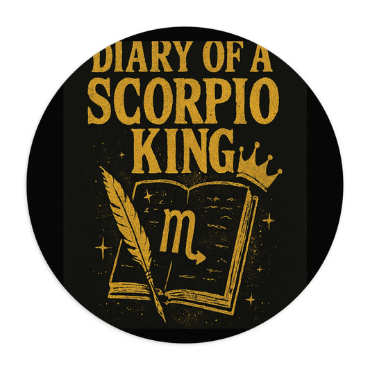 Scorpio King Mouse Pad | Zodiac Gift, Astrology Decor, Gamer Accessory, Office Supplies, Astrology Lover Gift