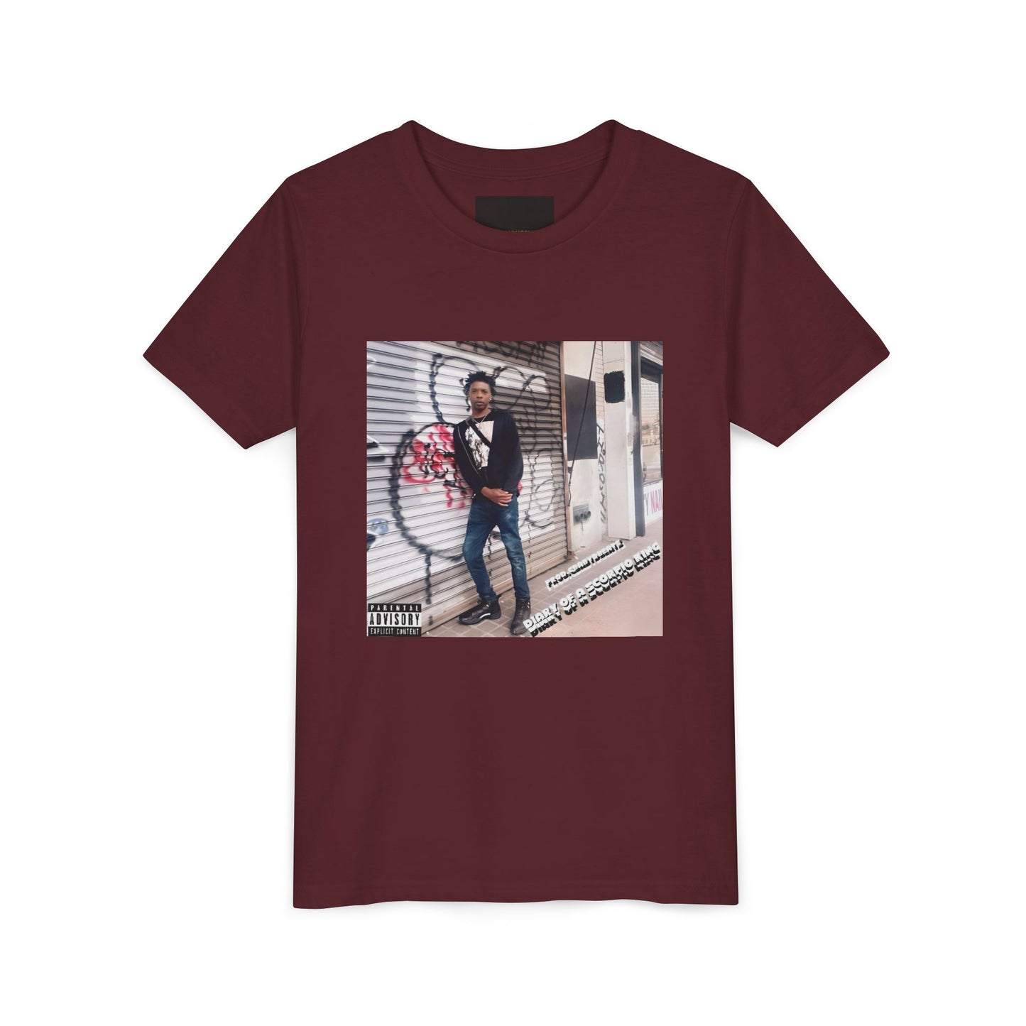 Copy of Gemini Wolf Youth Short Sleeve Tee - Astrology Shirt, Birthday Gift, Zodiac Apparel, Unique Tee for Kids