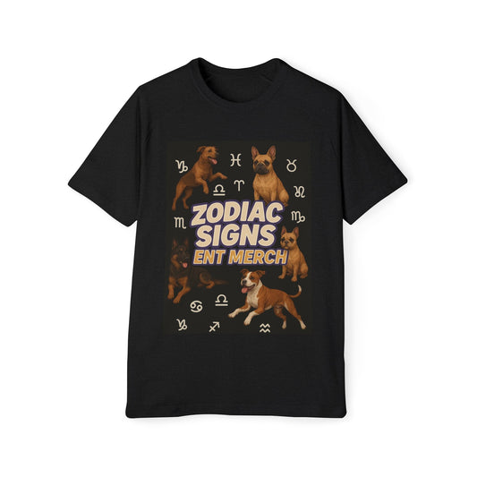 Zodiac Sign Men's Raglan T-Shirt, Astrology Tee, Horoscope Apparel, Gift for Astrology Lovers, Star Sign Shirt