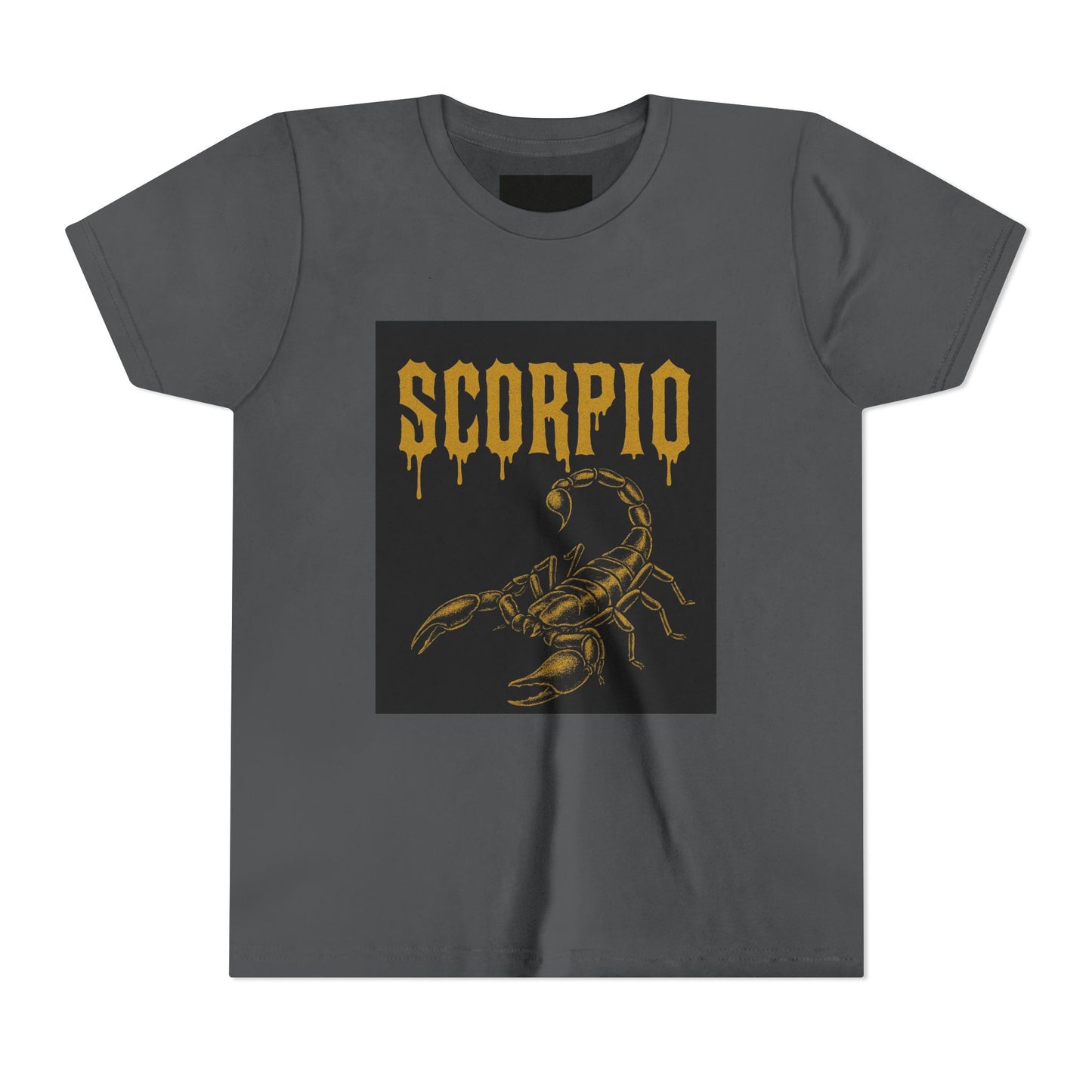 Gemini Wolf Youth Short Sleeve Tee - Astrology Shirt, Birthday Gift, Zodiac Apparel, Unique Tee for Kids