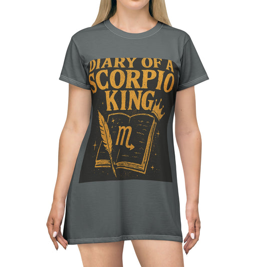 Music Vibes Graphic T-Shirt Dress, Casual Summer Dress, Women’s Lounge Wear, Gift for Music Lovers, Festival Outfit