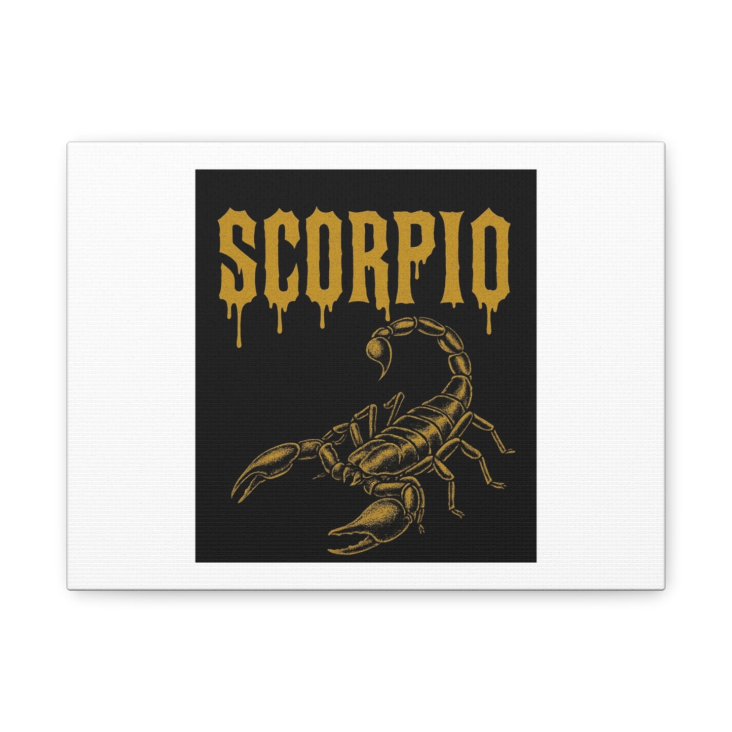 Dripping Text Canvas Wall Art, IDC What They Gotta Say, Motivational Decor, Trendy Home Decor, Bold Statement Piece, Gift for Friends