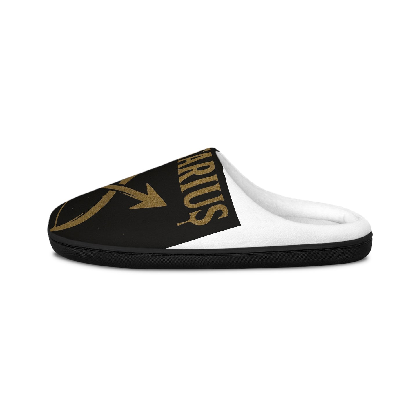 Saggitarius Indoor Slippers with Bold Aries Design, Cozy House Shoes, Gift for Aries Season, Birthday Slippers, Unique Zodiac Gift