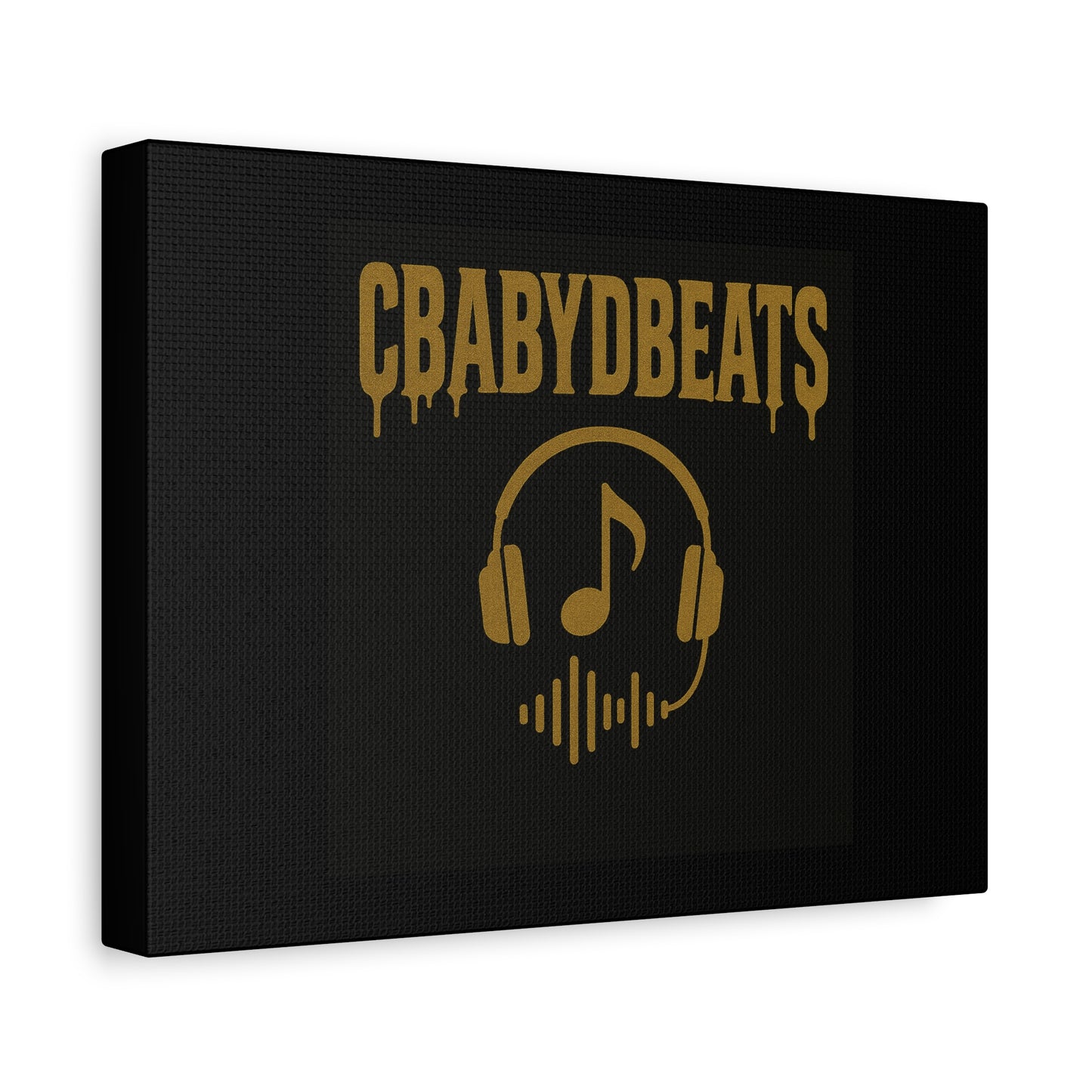 Dripping Text Canvas Wall Art, IDC What They Gotta Say, Motivational Decor, Trendy Home Decor, Bold Statement Piece, Gift for Friends