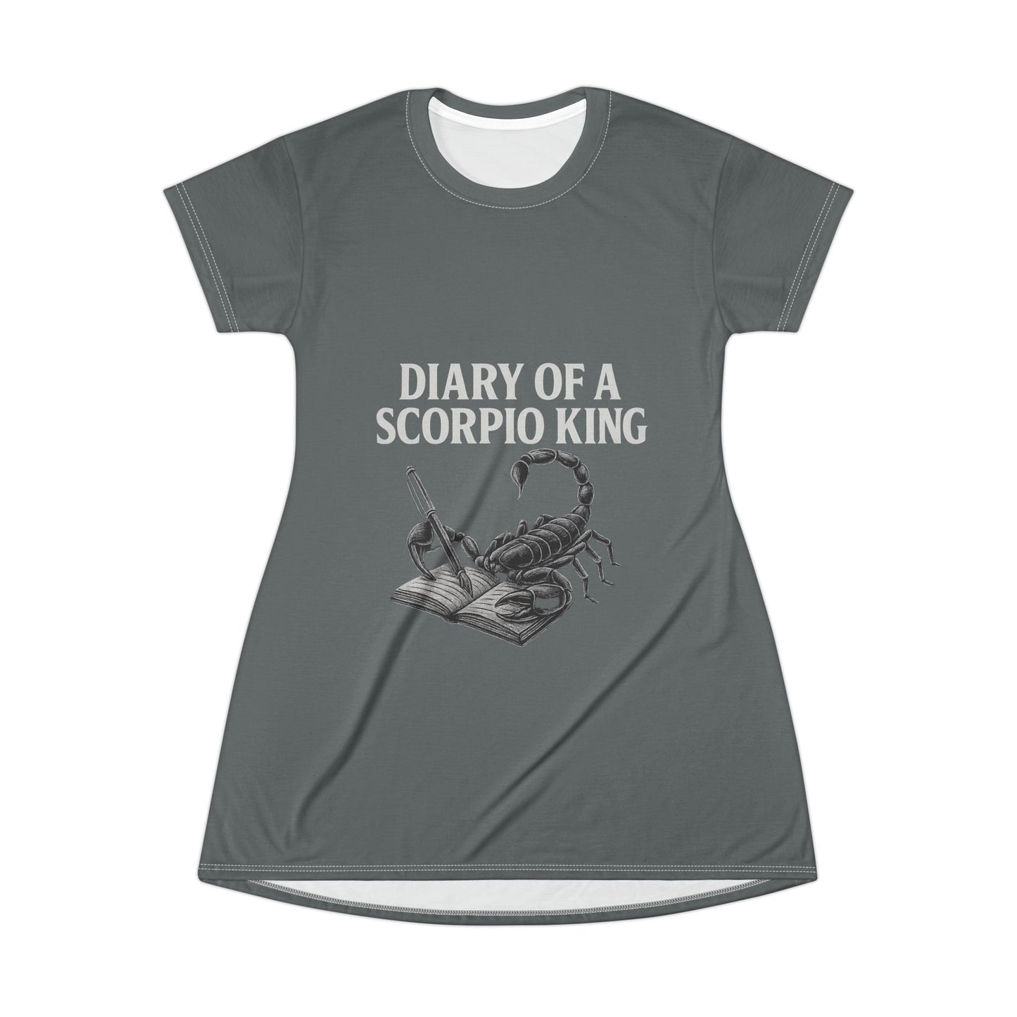 Music Vibes Graphic T-Shirt Dress, Casual Summer Dress, Women’s Lounge Wear, Gift for Music Lovers, Festival Outfit