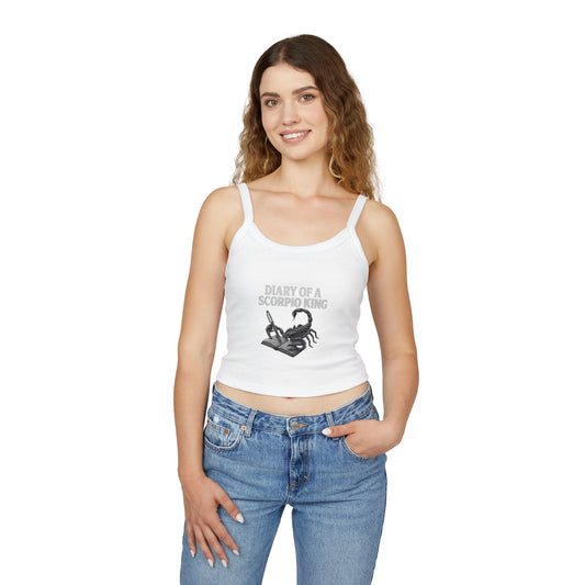 Sagittarius Zodiac Spaghetti Strap Tank Top, Astrology Apparel, Horoscope Gift, Birthday Top, Summer Fashion, Zodiac Sign Clothing