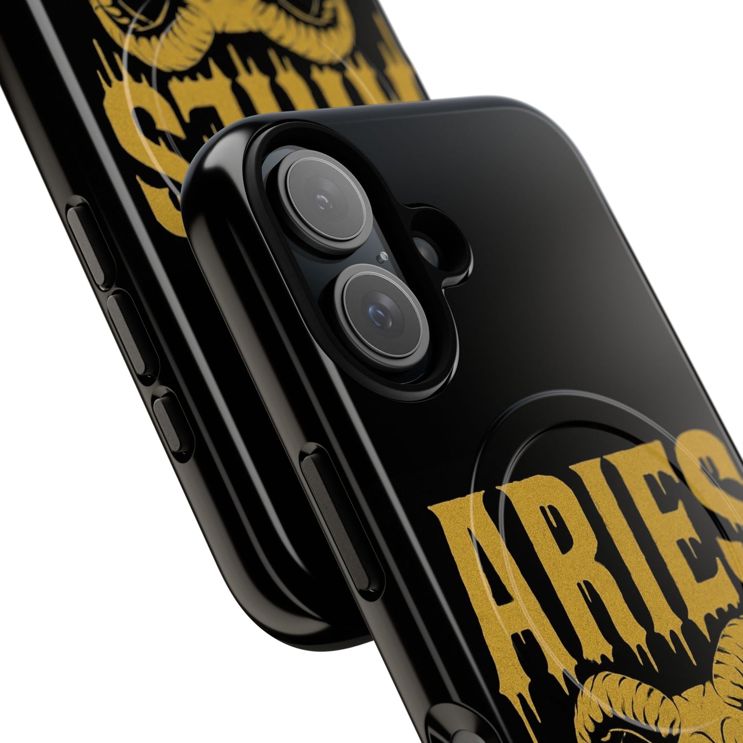 ARIES  Zodiac Magnetic Phone Case, Tough Phone Cover for Astrologers, Horoscope Gift, Astrology Accessory, Durable Cell Phone Protector