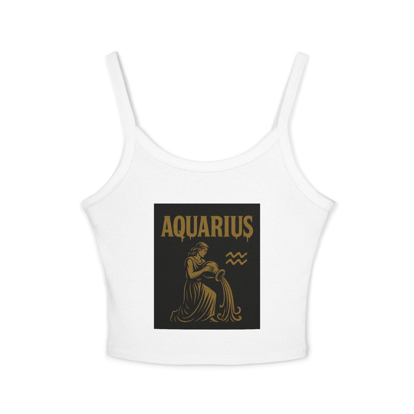 Sagittarius Zodiac Spaghetti Strap Tank Top, Astrology Apparel, Horoscope Gift, Birthday Top, Summer Fashion, Zodiac Sign Clothing