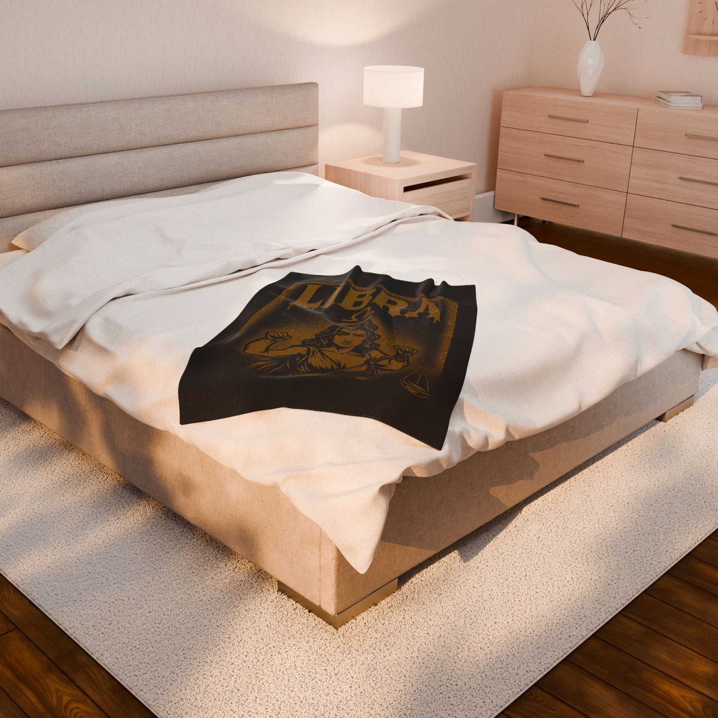 Scorpio Velveteen Plush Blanket | Cozy Zodiac Throw, Astrology Gift, Unique Home Decor, Birthday Gift for Scorpio, Warm & Soft Blanket