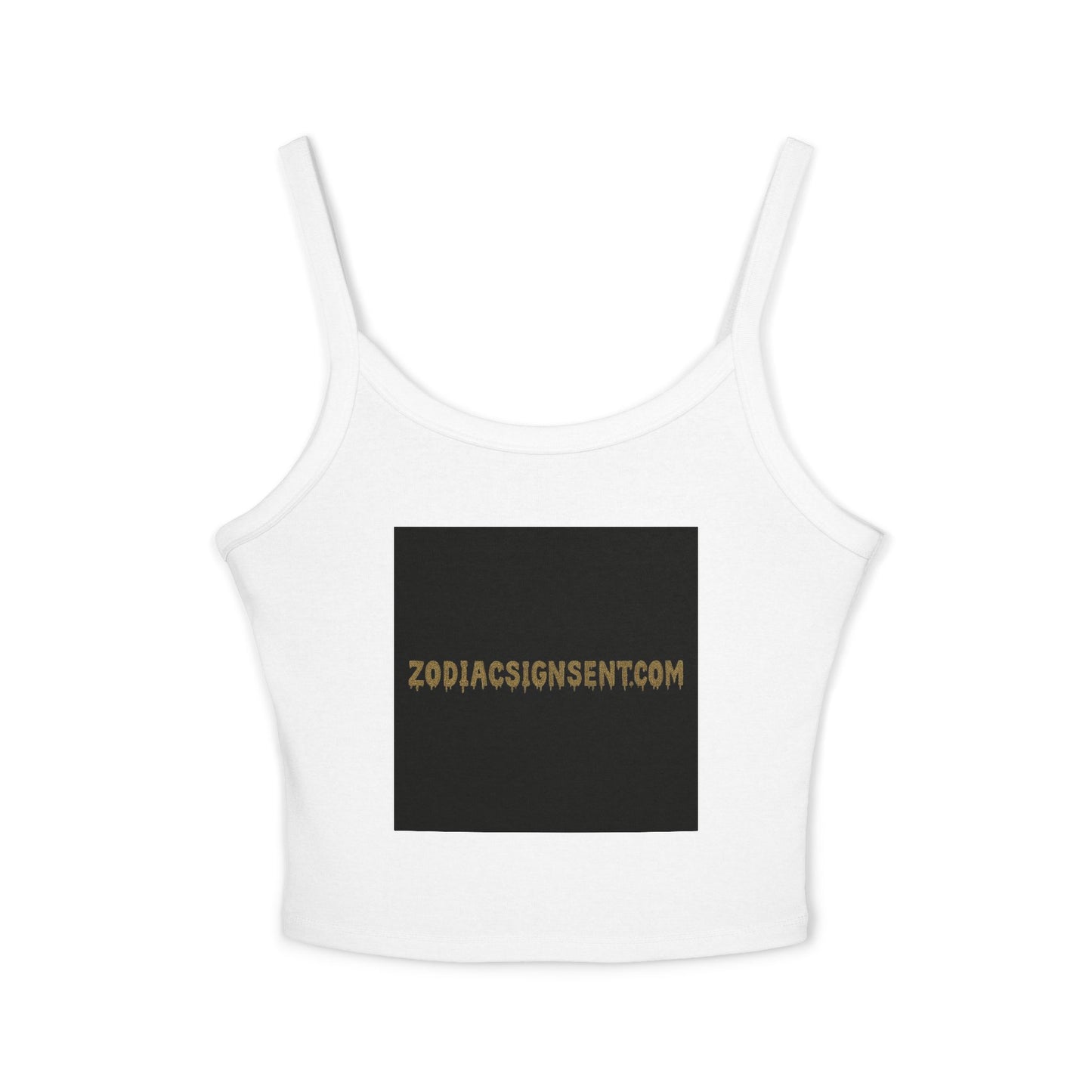 Sagittarius Zodiac Spaghetti Strap Tank Top, Astrology Apparel, Horoscope Gift, Birthday Top, Summer Fashion, Zodiac Sign Clothing