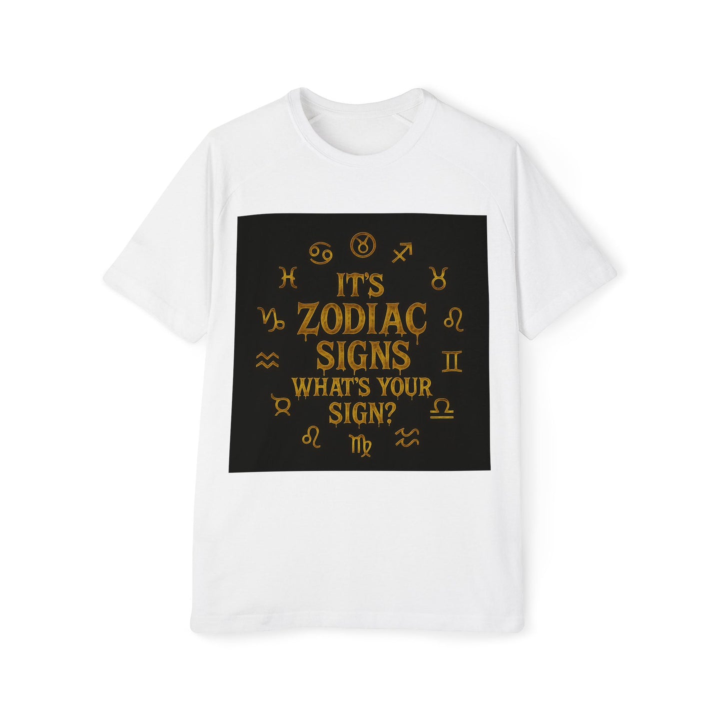 Zodiac Sign Men's Raglan T-Shirt, Astrology Tee, Horoscope Apparel, Gift for Astrology Lovers, Star Sign Shirt