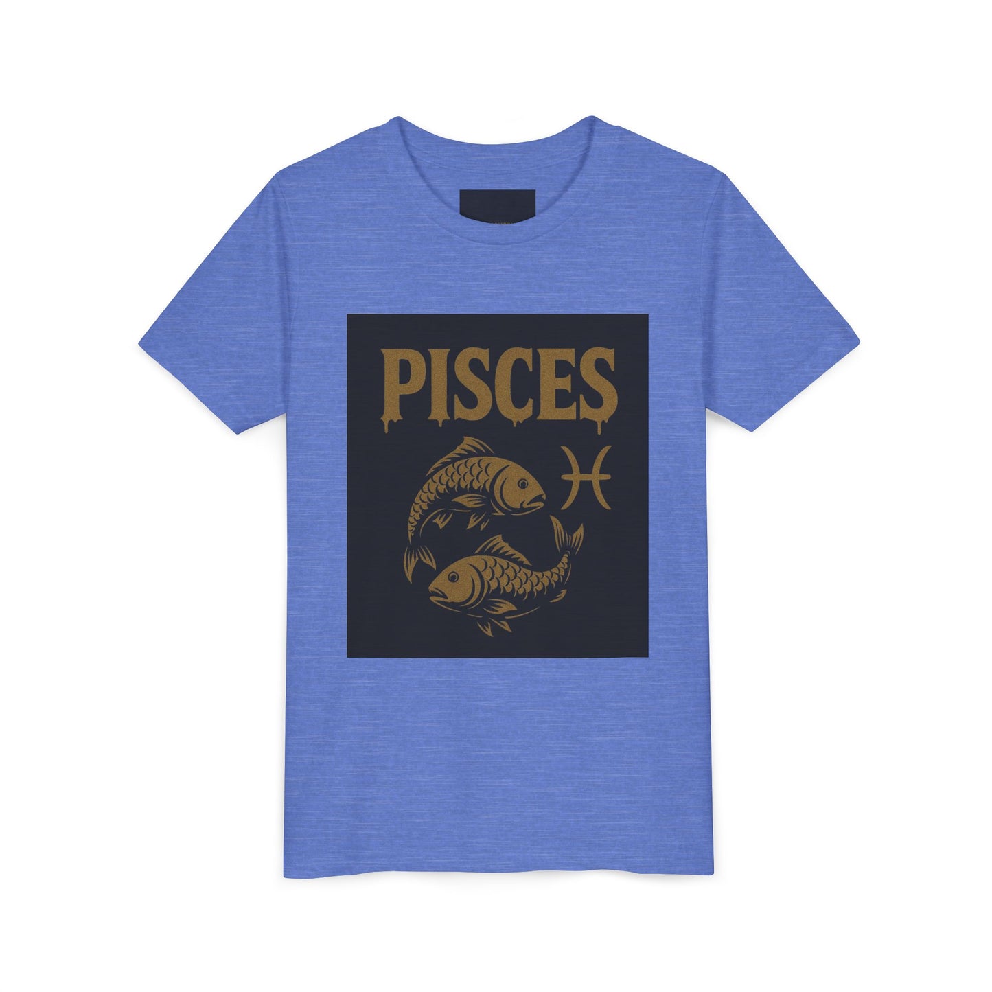 Gemini Wolf Youth Short Sleeve Tee - Astrology Shirt, Birthday Gift, Zodiac Apparel, Unique Tee for Kids