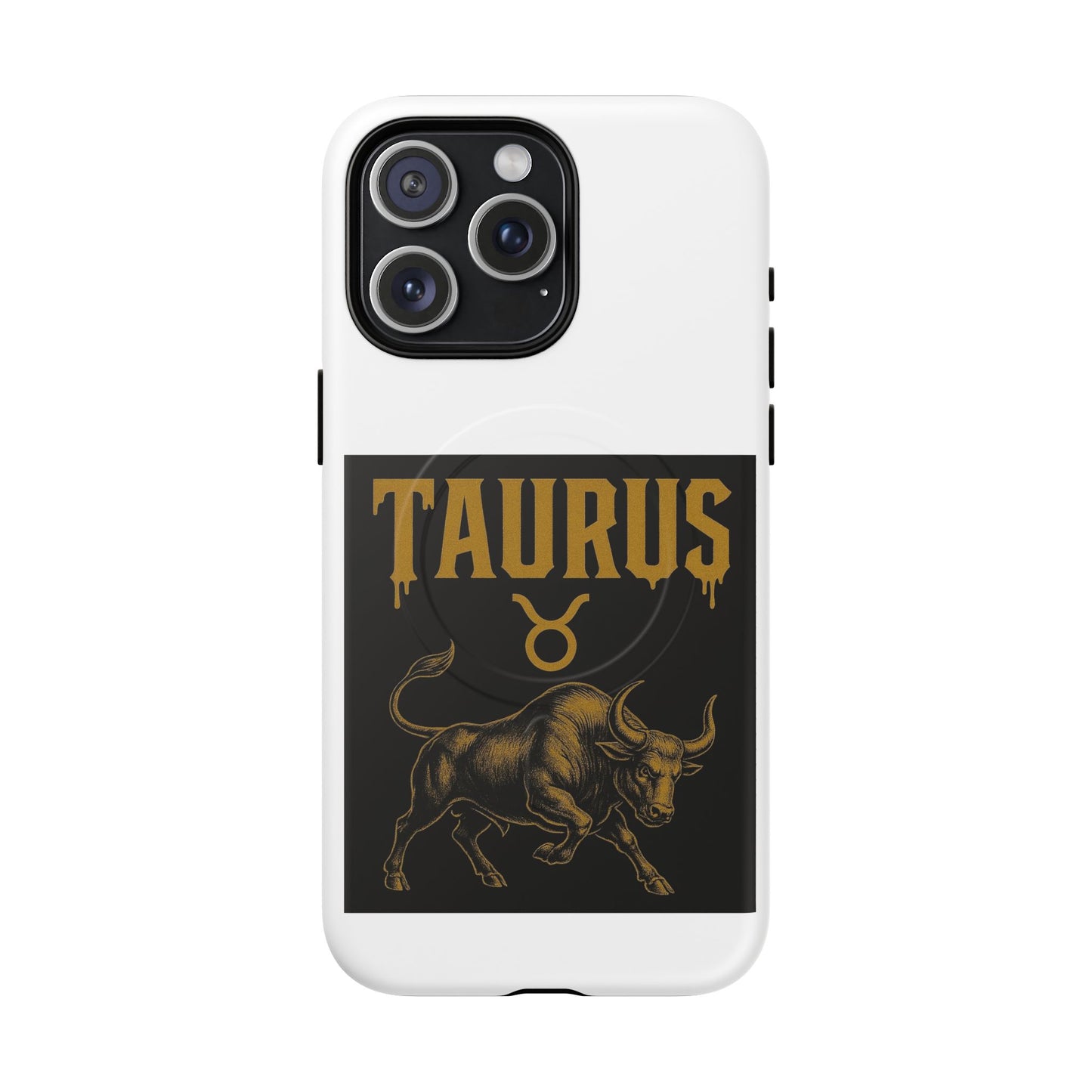 Taurus Zodiac Magnetic Phone Case, Tough Phone Cover for Astrologers, Horoscope Gift, Astrology Accessory, Durable Cell Phone Protector
