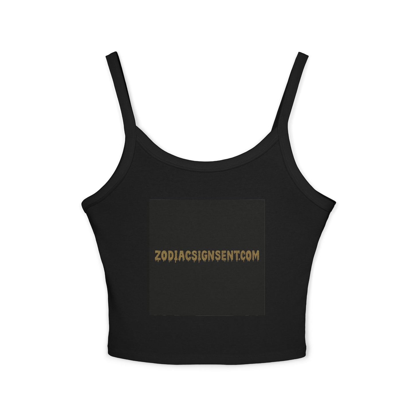 Sagittarius Zodiac Spaghetti Strap Tank Top, Astrology Apparel, Horoscope Gift, Birthday Top, Summer Fashion, Zodiac Sign Clothing
