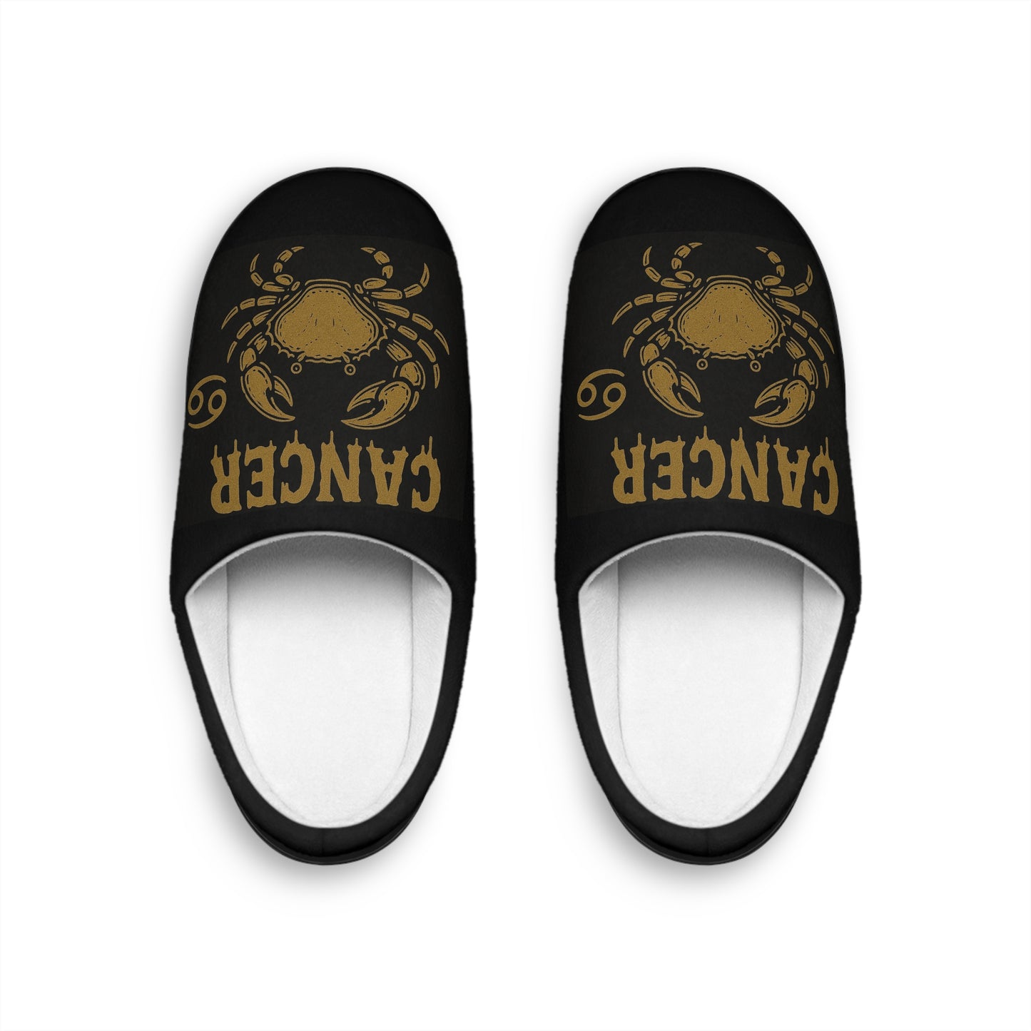 Cancer Slippers , Astrology Gifts for Him, Comfortable Home Footwear, Personalized Sign Slippers, Birthday Gift