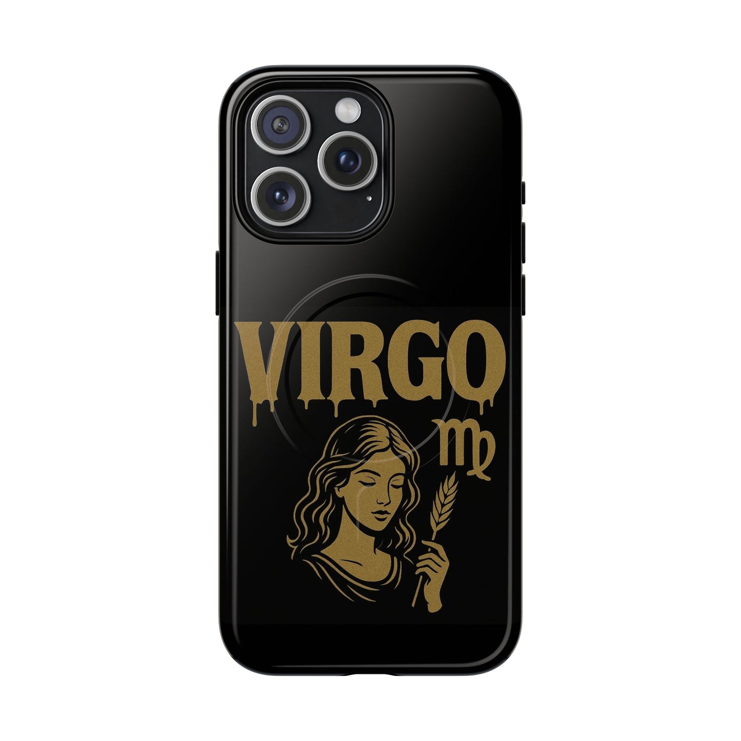 Virgo Zodiac Magnetic Phone Case, Tough Phone Cover for Astrologers, Horoscope Gift, Astrology Accessory, Durable Cell Phone Protector