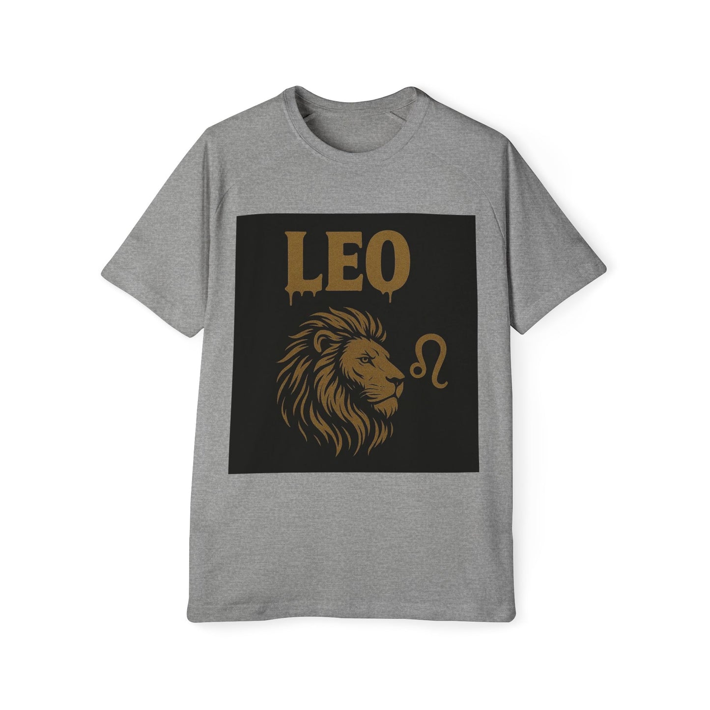 Leo Zodiac Sign Men's Raglan T-Shirt, Astrology Tee, Horoscope Apparel, Gift for Astrology Lovers, Star Sign Shirt