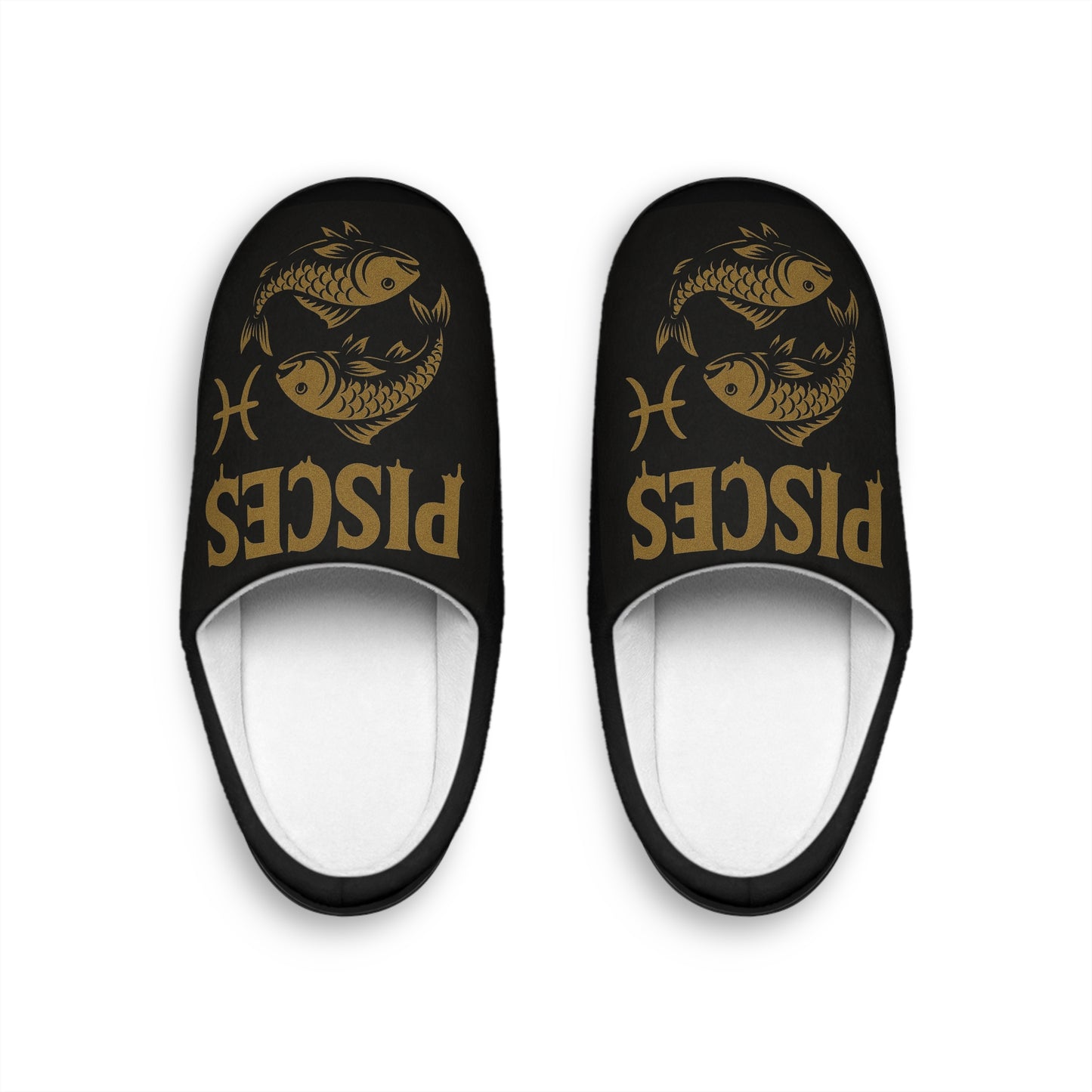 Pisces Slippers  for Women's Indoor | Cozy Home Footwear for Astrology Lovers | Cute Gifts for Birthdays, Holidays, Self-Care