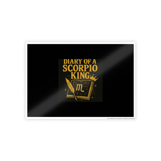 Glossy Art Print - Inspirational Decor, Urban Wall Art, Modern Home Decor, Motivational Poster, Unique Gift Idea