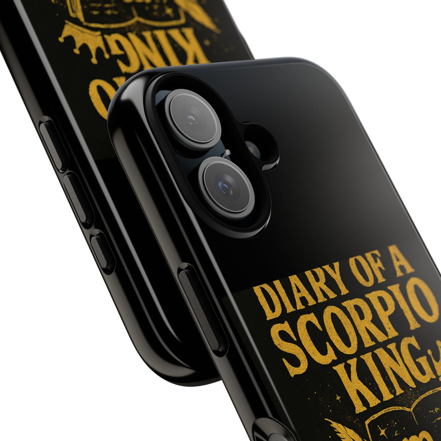 Scorpio King Phone Case - Diary of a Scorpio King, Tough Phone Cover, Zodiac Gifts, Astrology Accessory, Durable Protection