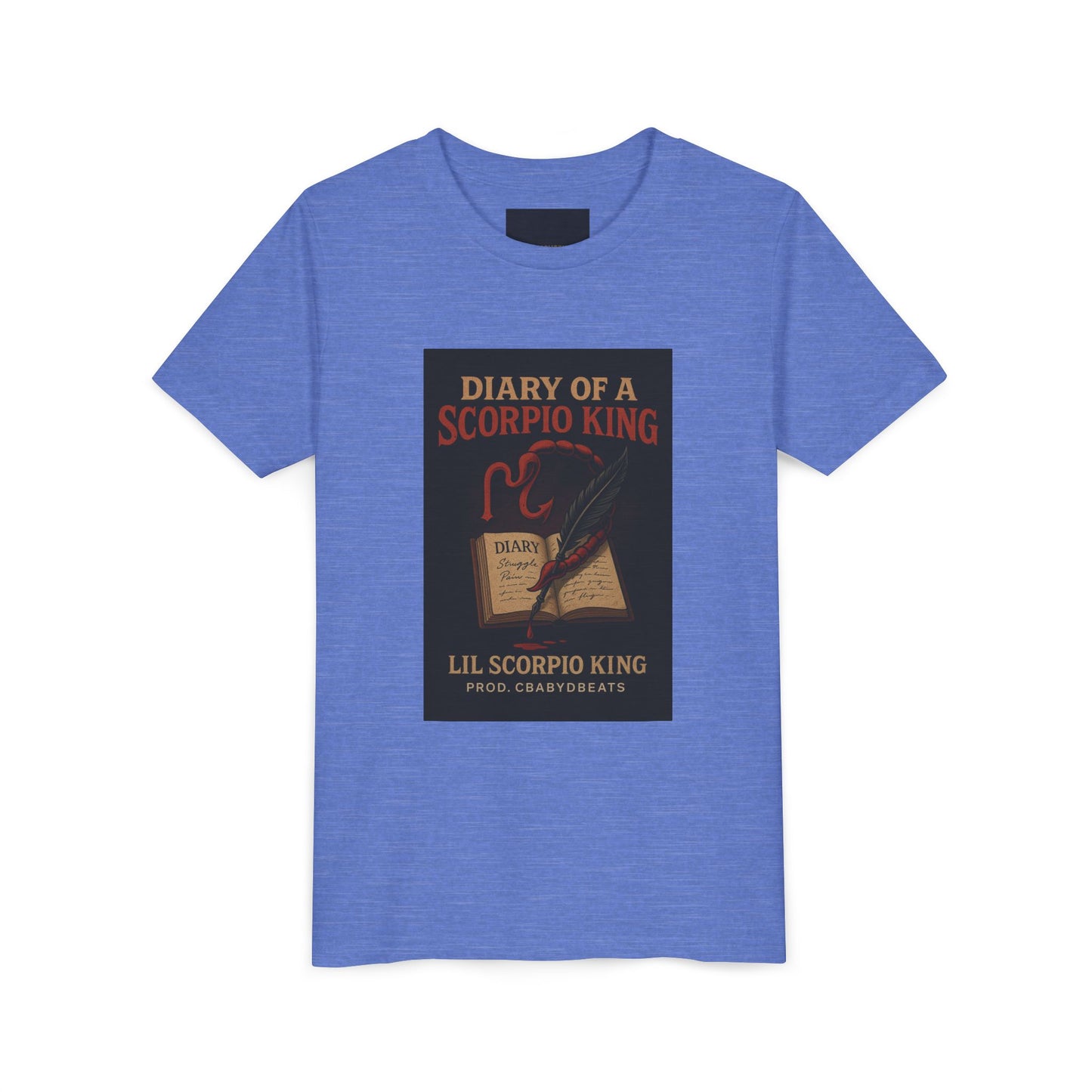 Gemini Wolf Youth Short Sleeve Tee - Astrology Shirt, Birthday Gift, Zodiac Apparel, Unique Tee for Kids