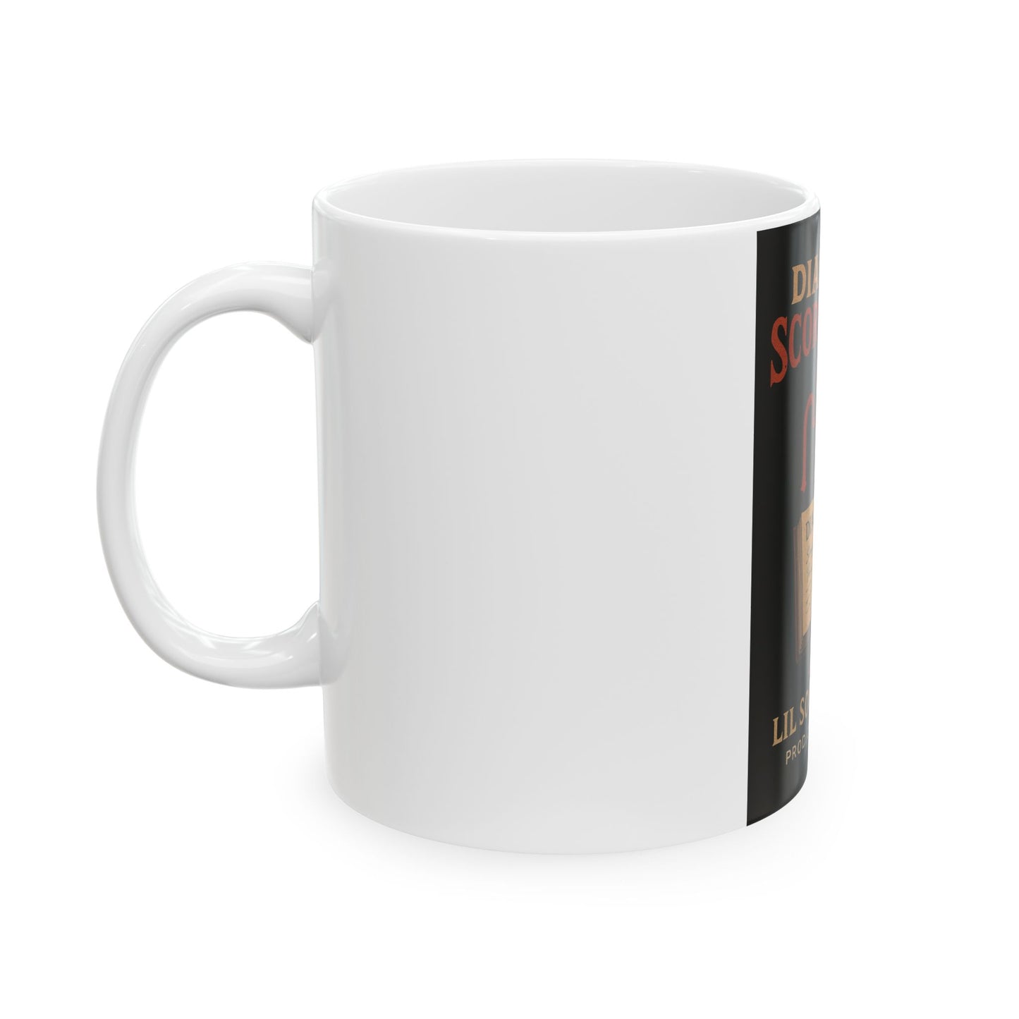 Funny Ceramic Mug, Shhh Don't Say Shi, Gift for Coffee Lovers, Home Office Decor, Gag Gift, Encourage Smiles