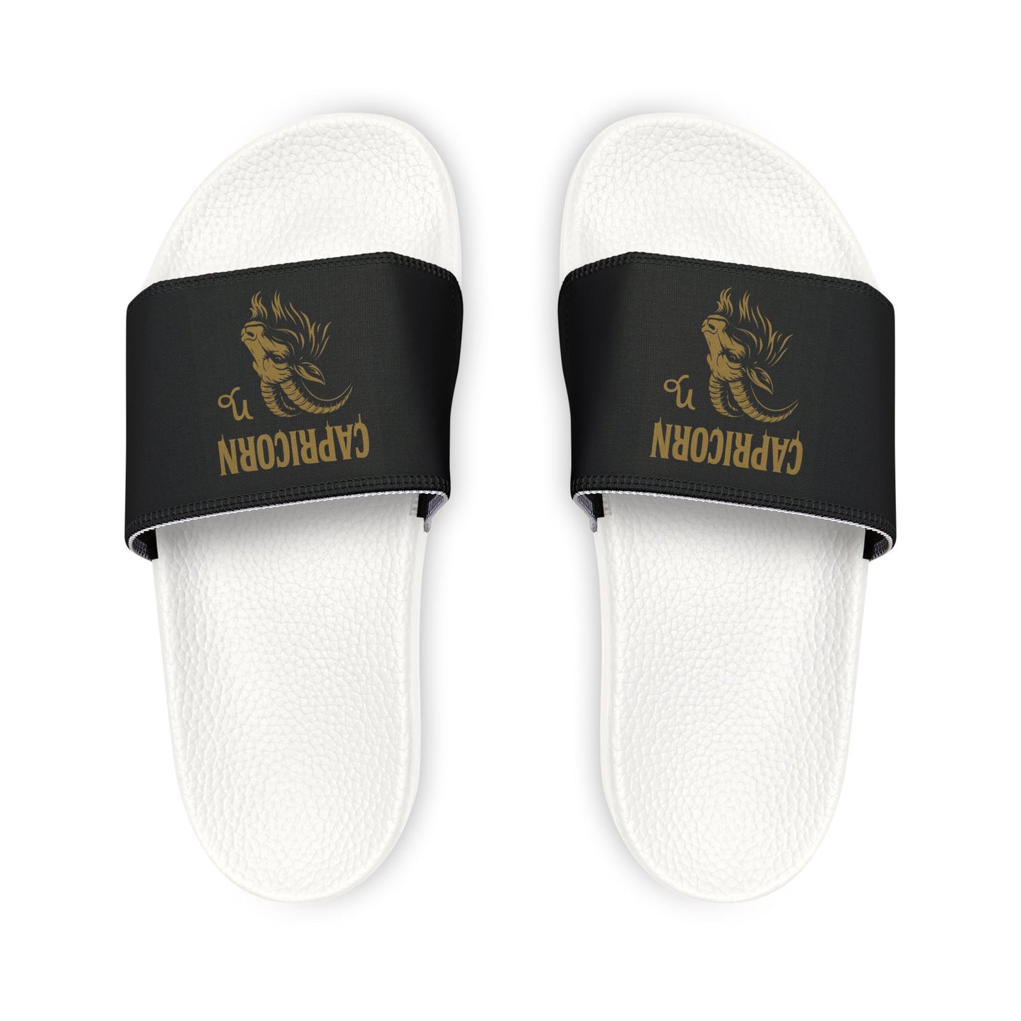 Capricorn Sandals Zodiac Design Removable-Strap - Horoscope Slides, Summer Footwear, Beach Sandals, Fun Kids' Shoes