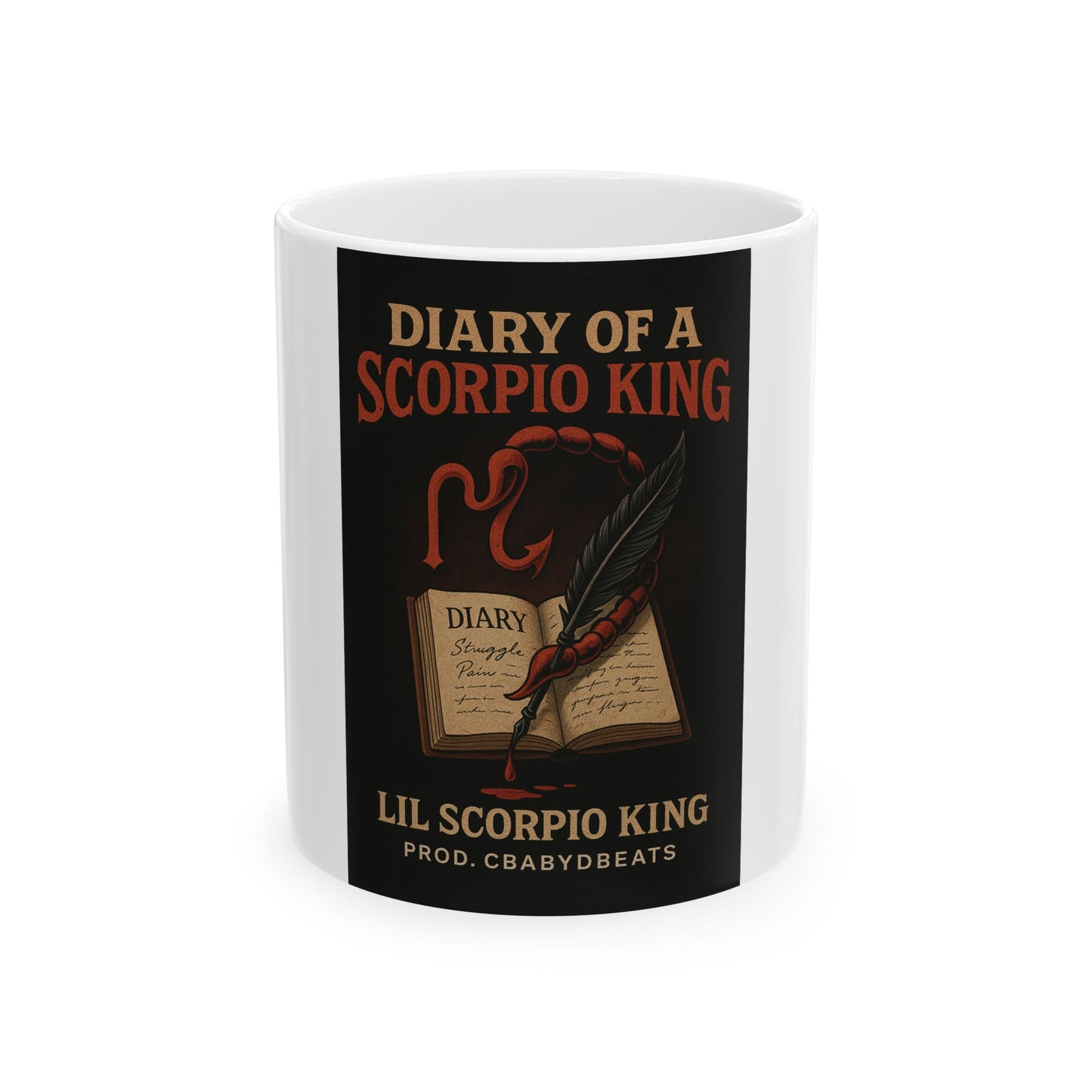 Funny Ceramic Mug, Shhh Don't Say Shi, Gift for Coffee Lovers, Home Office Decor, Gag Gift, Encourage Smiles