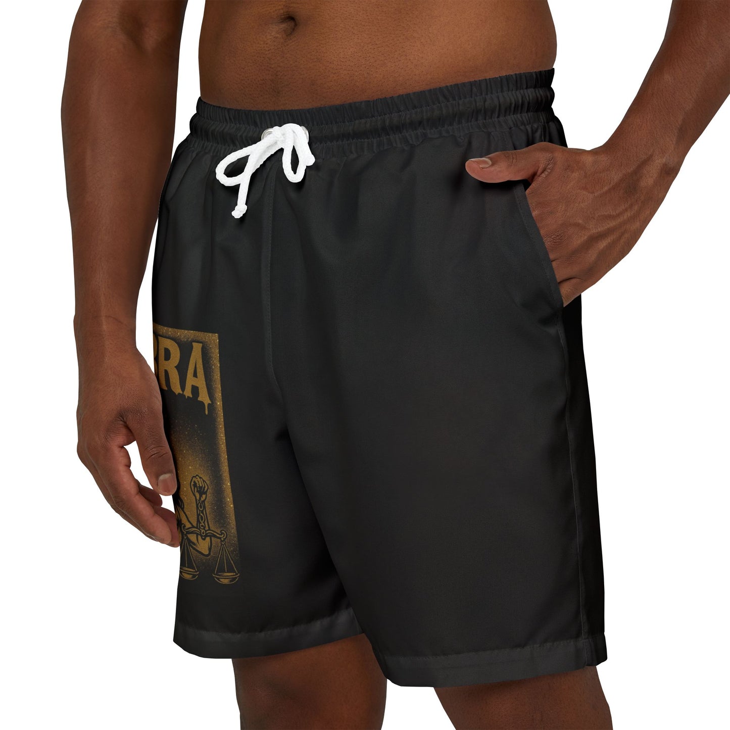Unisex Scorpio King Swim Shorts, Beachwear, Travel Essentials, Summer Swimwear, Pool Party Attire, Zodiac Astrology Gifts