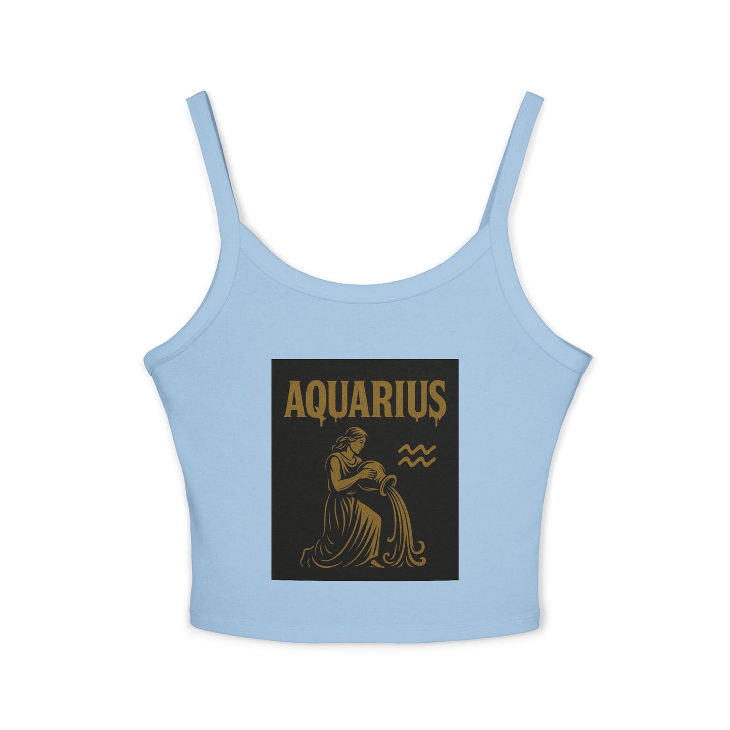 Sagittarius Zodiac Spaghetti Strap Tank Top, Astrology Apparel, Horoscope Gift, Birthday Top, Summer Fashion, Zodiac Sign Clothing