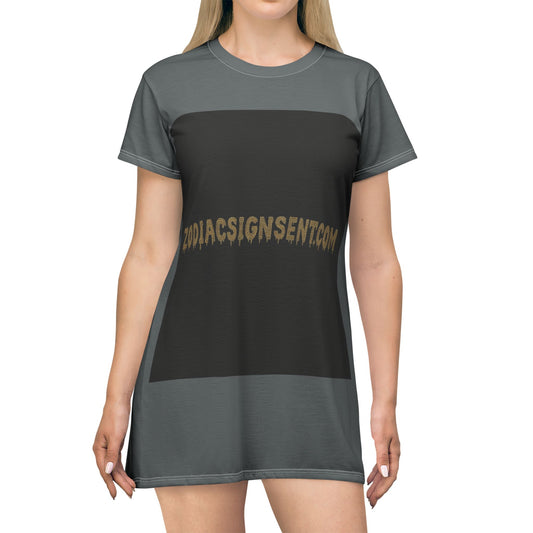 Music Vibes Graphic T-Shirt Dress, Casual Summer Dress, Women’s Lounge Wear, Gift for Music Lovers, Festival Outfit