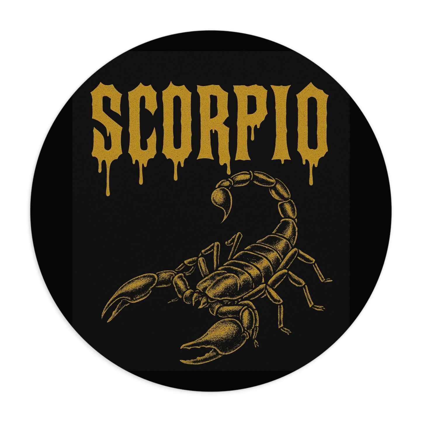 Scorpio King Mouse Pad | Zodiac Gift, Astrology Decor, Gamer Accessory, Office Supplies, Astrology Lover Gift