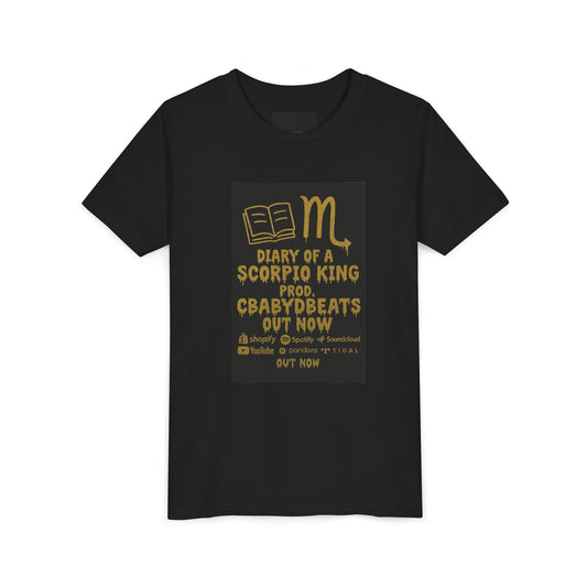 Gemini Wolf Youth Short Sleeve Tee - Astrology Shirt, Birthday Gift, Zodiac Apparel, Unique Tee for Kids