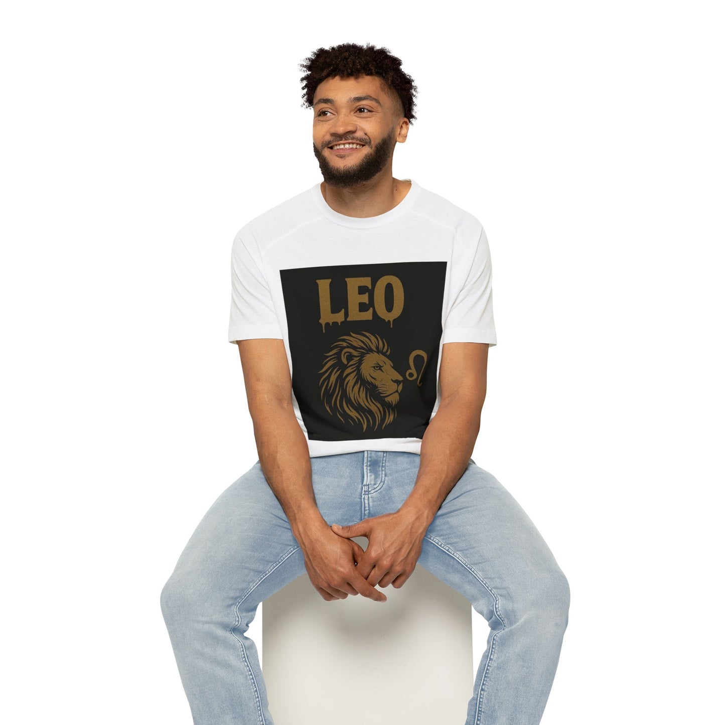 Leo Zodiac Sign Men's Raglan T-Shirt, Astrology Tee, Horoscope Apparel, Gift for Astrology Lovers, Star Sign Shirt