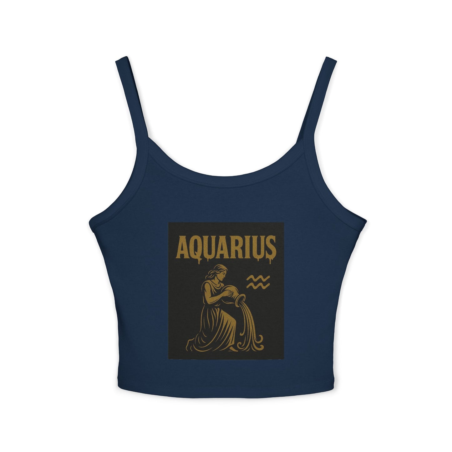 Sagittarius Zodiac Spaghetti Strap Tank Top, Astrology Apparel, Horoscope Gift, Birthday Top, Summer Fashion, Zodiac Sign Clothing