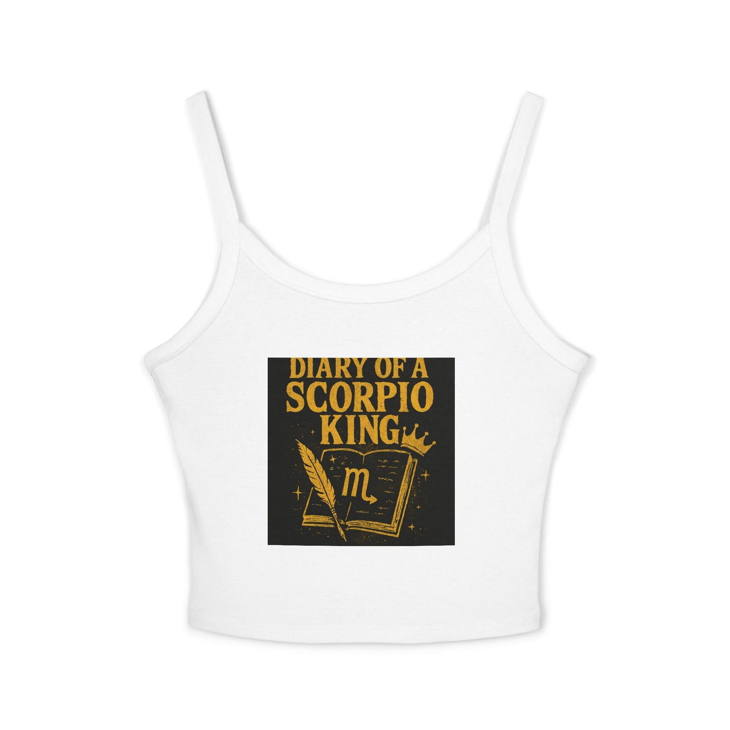 Sagittarius Zodiac Spaghetti Strap Tank Top, Astrology Apparel, Horoscope Gift, Birthday Top, Summer Fashion, Zodiac Sign Clothing