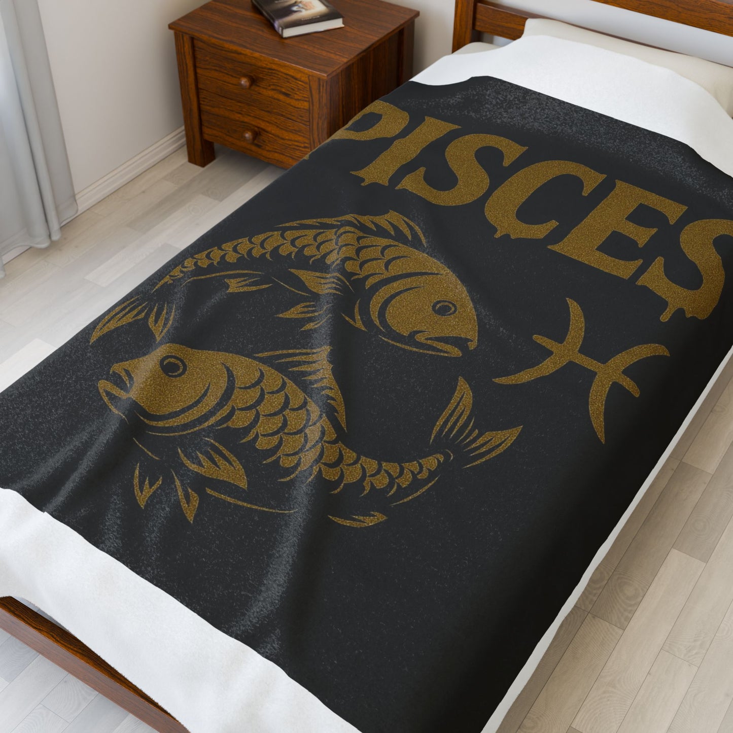 Scorpio Velveteen Plush Blanket | Cozy Zodiac Throw, Astrology Gift, Unique Home Decor, Birthday Gift for Scorpio, Warm & Soft Blanket
