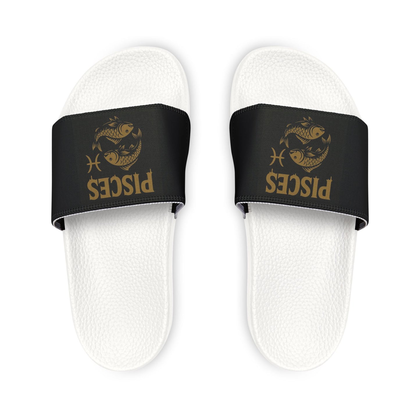 Pisces Sandals, Zodiac Sandals, Summer Footwear, Beach Ready Kids Shoes, Astrology Gifts, Removable-Strap Slides