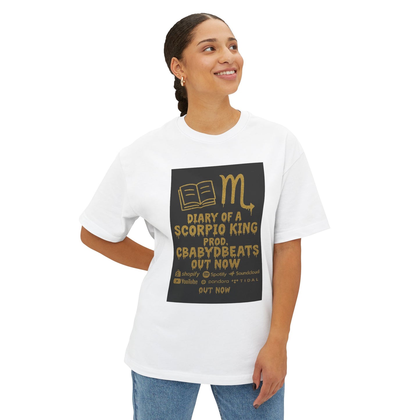 Unisex Oversized Boxy Tee