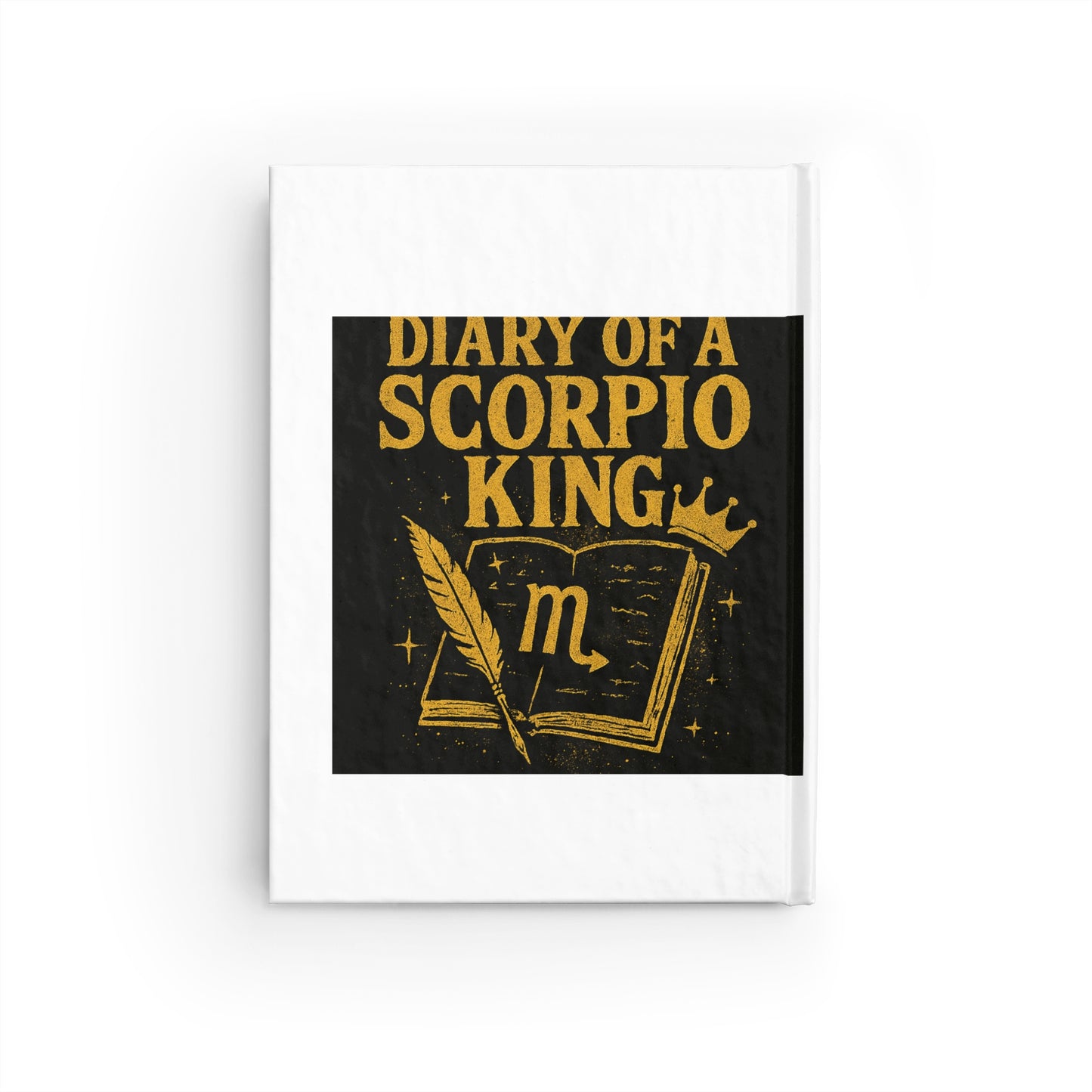 Scorpio King Journal - Diary of a Scorpio King, Astrology Journal, Personalized Gift, Zodiac Notebook, Halloween Gift
