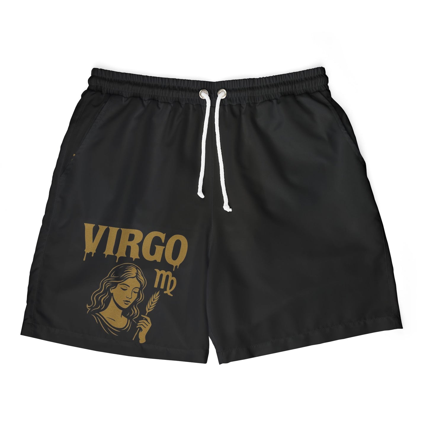 Virgo Swim Shorts, Beachwear, Travel Essentials, Summer Swimwear, Pool Party Attire, Zodiac Astrology Gifts